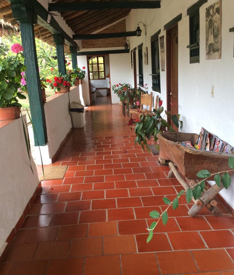Posada Campestre La Casona Виля Де Лейва Екстериор снимка